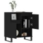 vidaXL Sideboard Schwarz 60x35x70 cm Holzwerkstoff vidaXL Sideboard Schwarz 60x35x70 cm Holzwerkstoff