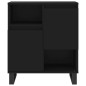 vidaXL Sideboard Schwarz 60x35x70 cm Holzwerkstoff vidaXL Sideboard Schwarz 60x35x70 cm Holzwerkstoff