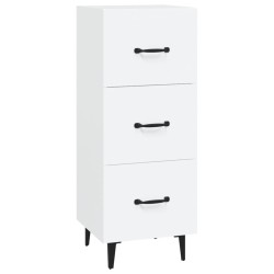 vidaXL Sideboard Weiß 34,5x34x90 cm Holzwerkstoff