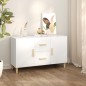 vidaXL Sideboard Weiß 100x36x60 cm Holzwerkstoff vidaXL Sideboard Weiß 100x36x60 cm Holzwerkstoff