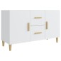 vidaXL Sideboard Weiß 100x36x60 cm Holzwerkstoff vidaXL Sideboard Weiß 100x36x60 cm Holzwerkstoff