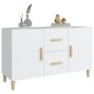 vidaXL Sideboard Weiß 100x36x60 cm Holzwerkstoff vidaXL Sideboard Weiß 100x36x60 cm Holzwerkstoff