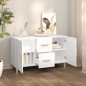 vidaXL Sideboard Weiß 100x36x60 cm Holzwerkstoff vidaXL Sideboard Weiß 100x36x60 cm Holzwerkstoff