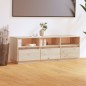 vidaXL TV-Schrank 140x37x50 cm Massivholz Kiefer vidaXL TV-Schrank 140x37x50 cm Massivholz Kiefer