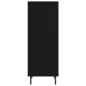 vidaXL Sideboard Schwarz 34,5x32,5x90 cm Holzwerkstoff vidaXL Sideboard Schwarz 34,5x32,5x90 cm Holzwerkstoff