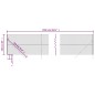 vidaXL Maschendrahtzaun Grün 1,6x25 m vidaXL Maschendrahtzaun Grün 1,6x25 m