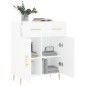 vidaXL Sideboard Weiß 69,5x34x90 cm Holzwerkstoff vidaXL Sideboard Weiß 69,5x34x90 cm Holzwerkstoff