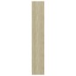 vidaXL Bücherregal 4 Fächer Sonoma-Eiche 40x24x142 cm Holzwerkstoff vidaXL Bücherregal 4 Fächer Sonoma-Eiche 40x24x142 cm Holzwerkstoff