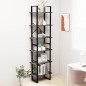 vidaXL Lagerregal Grau 60x30x210 cm Holzwerkstoff vidaXL Lagerregal Grau 60x30x210 cm Holzwerkstoff