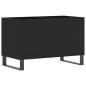 vidaXL Plattenschrank Schwarz 74,5x38x48 cm Holzwerkstoff vidaXL Plattenschrank Schwarz 74,5x38x48 cm Holzwerkstoff
