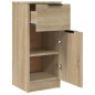 vidaXL Sideboards 2 Stk. Sonoma-Eiche 30x30x70 cm Holzwerkstoff vidaXL Sideboards 2 Stk. Sonoma-Eiche 30x30x70 cm Holzwerkstoff