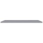 vidaXL Schwebende Wandregale 2 Stk. Grau 120x23,5x3,8 cm MDF vidaXL Schwebende Wandregale 2 Stk. Grau 120x23,5x3,8 cm MDF