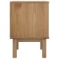 vidaXL Nachttisch OTTA Braun&Grau 46x39,5x57 cm Massivholz Kiefer vidaXL Nachttisch OTTA Braun&Grau 46x39,5x57 cm Massivholz Kiefer