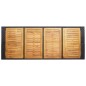 vidaXL 9-tlg. Garten-Bar-Set Poly Rattan und Akazienholz Schwarz vidaXL 9-tlg. Garten-Bar-Set Poly Rattan und Akazienholz Schwarz