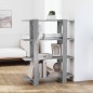 vidaXL Bücherregal/Raumteiler Grau Sonoma 100×30×123,5 cm vidaXL Bücherregal/Raumteiler Grau Sonoma 100×30×123,5 cm