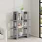vidaXL Bücherregal/Raumteiler Grau Sonoma 100×30×123,5 cm vidaXL Bücherregal/Raumteiler Grau Sonoma 100×30×123,5 cm