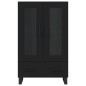 vidaXL Highboard Schwarz 69,5x31x115 cm Holzwerkstoff vidaXL Highboard Schwarz 69,5x31x115 cm Holzwerkstoff