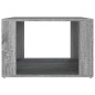 vidaXL Nachttisch Grau Sonoma 57x55x36 cm Holzwerkstoff vidaXL Nachttisch Grau Sonoma 57x55x36 cm Holzwerkstoff
