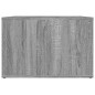 vidaXL Nachttisch Grau Sonoma 57x55x36 cm Holzwerkstoff vidaXL Nachttisch Grau Sonoma 57x55x36 cm Holzwerkstoff