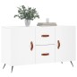 vidaXL Sideboard Weiß 100x36x60 cm Holzwerkstoff vidaXL Sideboard Weiß 100x36x60 cm Holzwerkstoff