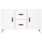 vidaXL Sideboard Weiß 100x36x60 cm Holzwerkstoff vidaXL Sideboard Weiß 100x36x60 cm Holzwerkstoff