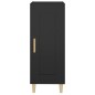 vidaXL Sideboard Schwarz 34,5x34x90 cm Holzwerkstoff vidaXL Sideboard Schwarz 34,5x34x90 cm Holzwerkstoff