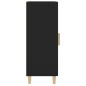 vidaXL Sideboard Schwarz 34,5x34x90 cm Holzwerkstoff vidaXL Sideboard Schwarz 34,5x34x90 cm Holzwerkstoff