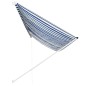 vidaXL Einziehbare Markise 400 x 150 cm Blau und Weiß vidaXL Einziehbare Markise 400 x 150 cm Blau und Weiß