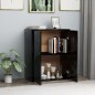 vidaXL Sideboard Schwarz 60x30x75 cm Holzwerkstoff vidaXL Sideboard Schwarz 60x30x75 cm Holzwerkstoff