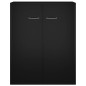 vidaXL Sideboard Schwarz 60x30x75 cm Holzwerkstoff vidaXL Sideboard Schwarz 60x30x75 cm Holzwerkstoff