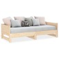 vidaXL Tagesbett Ausziehbar Massivholz Kiefer 2x(90x200) cm vidaXL Tagesbett Ausziehbar Massivholz Kiefer 2x(90x200) cm