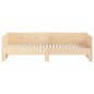vidaXL Tagesbett Ausziehbar Massivholz Kiefer 2x(90x200) cm vidaXL Tagesbett Ausziehbar Massivholz Kiefer 2x(90x200) cm