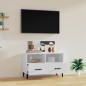 vidaXL TV-Schrank Weiß 80x36x50 cm Holzwerkstoff vidaXL TV-Schrank Weiß 80x36x50 cm Holzwerkstoff