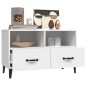 vidaXL TV-Schrank Weiß 80x36x50 cm Holzwerkstoff vidaXL TV-Schrank Weiß 80x36x50 cm Holzwerkstoff