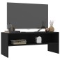 vidaXL TV-Schrank Schwarz 100x40x40 cm Holzwerkstoff vidaXL TV-Schrank Schwarz 100x40x40 cm Holzwerkstoff