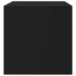 vidaXL TV-Schrank Schwarz 100x40x40 cm Holzwerkstoff vidaXL TV-Schrank Schwarz 100x40x40 cm Holzwerkstoff