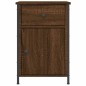vidaXL Nachttische 2 Stk. Braun Eichen-Optik 40x42x60 cm Holzwerkstoff