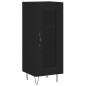 vidaXL Sideboard Schwarz 34,5x34x90 cm Holzwerkstoff vidaXL Sideboard Schwarz 34,5x34x90 cm Holzwerkstoff