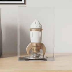 vidaXL Vitrine Transparent 17x12x25 cm Acryl