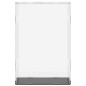 vidaXL Vitrine Transparent 17x12x25 cm Acryl vidaXL Vitrine Transparent 17x12x25 cm Acryl