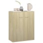 vidaXL Sideboard Sonoma-Eiche 60x30x75 cm Holzwerkstoff vidaXL Sideboard Sonoma-Eiche 60x30x75 cm Holzwerkstoff