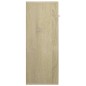 vidaXL Sideboard Sonoma-Eiche 60x30x75 cm Holzwerkstoff vidaXL Sideboard Sonoma-Eiche 60x30x75 cm Holzwerkstoff