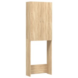 vidaXL Waschmaschinenschrank Sonoma-Eiche 64x25,5x190 cm