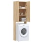 vidaXL Waschmaschinenschrank Sonoma-Eiche 64x25,5x190 cm vidaXL Waschmaschinenschrank Sonoma-Eiche 64x25,5x190 cm