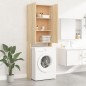 vidaXL Waschmaschinenschrank Sonoma-Eiche 64x25,5x190 cm vidaXL Waschmaschinenschrank Sonoma-Eiche 64x25,5x190 cm