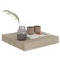 vidaXL Schwebende Wandregale 2 Stk. Eichefarben 23x23,5x3,8cm MDF vidaXL Schwebende Wandregale 2 Stk. Eichefarben 23x23,5x3,8cm MDF