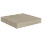 vidaXL Schwebende Wandregale 2 Stk. Eichefarben 23x23,5x3,8cm MDF vidaXL Schwebende Wandregale 2 Stk. Eichefarben 23x23,5x3,8cm MDF