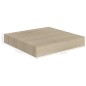 vidaXL Schwebende Wandregale 2 Stk. Eichefarben 23x23,5x3,8cm MDF vidaXL Schwebende Wandregale 2 Stk. Eichefarben 23x23,5x3,8cm MDF