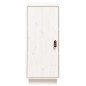 vidaXL Sideboard Weiß 34x40x75 cm Massivholz Kiefer vidaXL Sideboard Weiß 34x40x75 cm Massivholz Kiefer