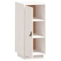 vidaXL Sideboard Weiß 34x40x75 cm Massivholz Kiefer vidaXL Sideboard Weiß 34x40x75 cm Massivholz Kiefer